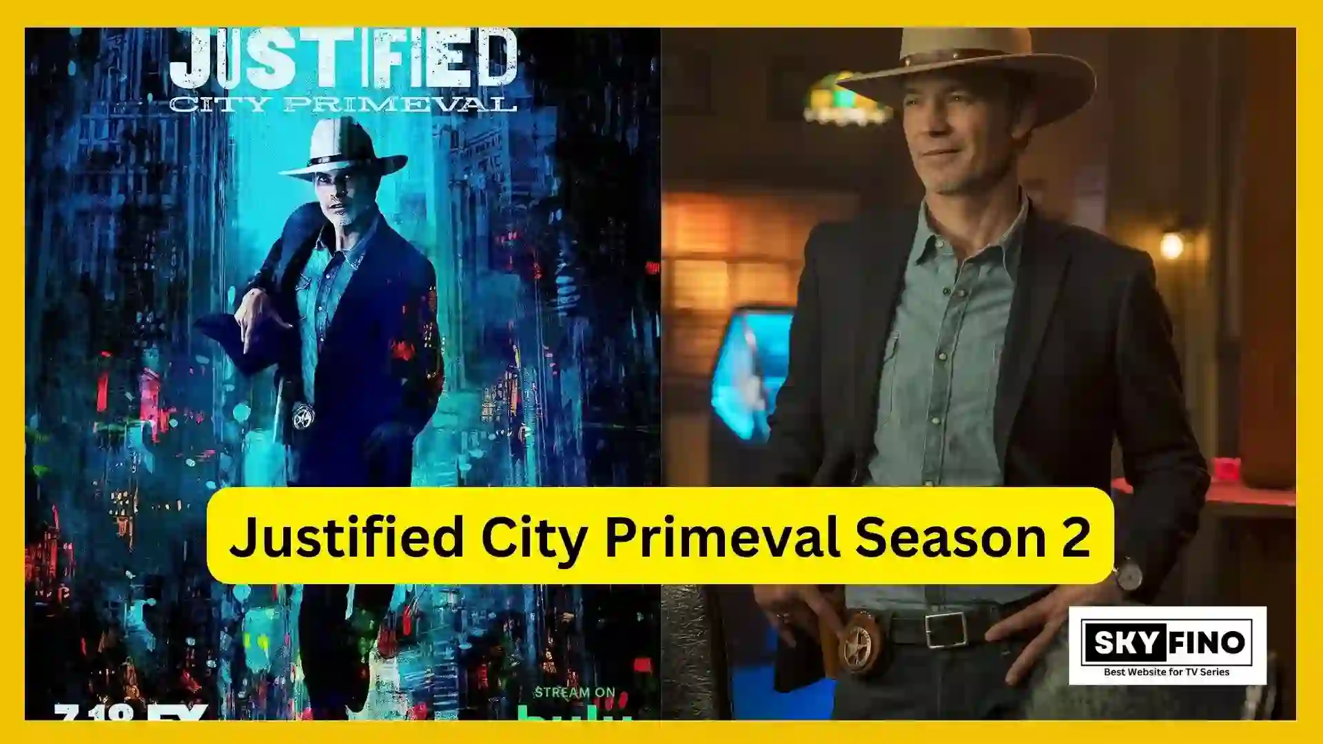 Justified City Primeval Season 2